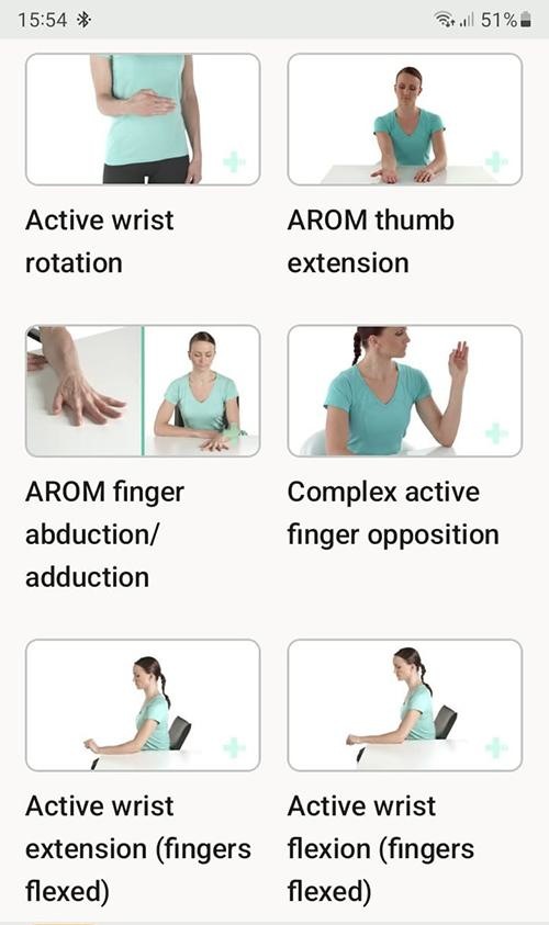 Carpal tunnel syndrome exercise program